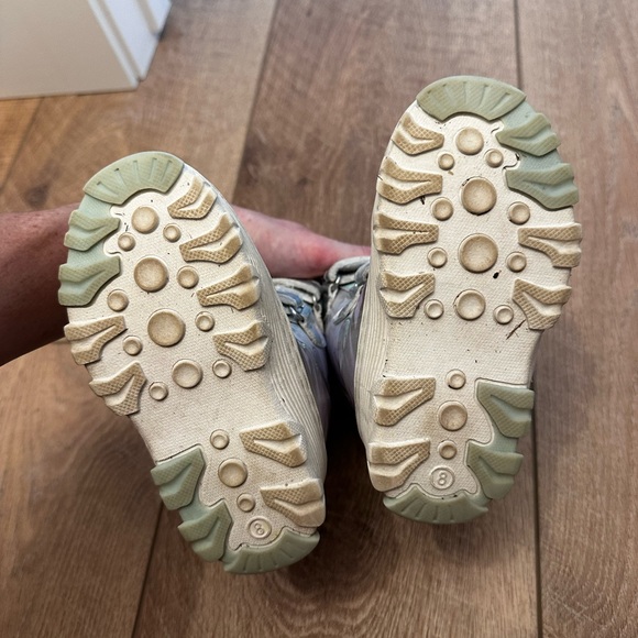 Frozen Toddler Fur Trim Snow Boots - Picture 5 of 5